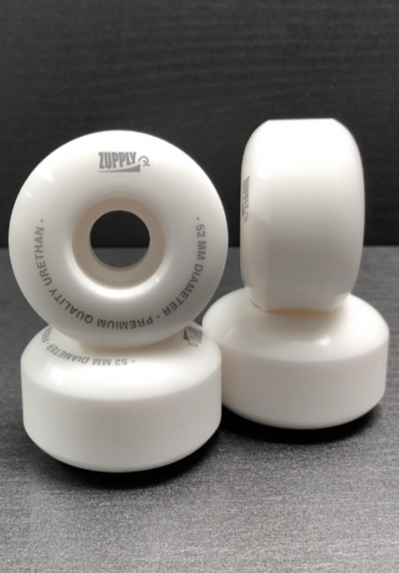 Zupply 52mm 98a Skateboard Wheels, V1